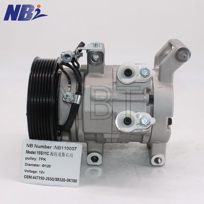 Goede prijs. Hailax Direct Out 7pk 12VOLT luchtcompressoren Nieuw 447190-2650/88320-0K100 Gebruikte staat online