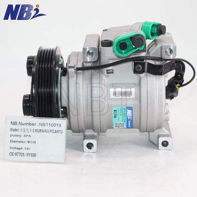 Goede prijs. F500-CPAAA-02 97701-1Y000 HS09 Auto AC Compressor for Hyundai I10 Kia Picanto AC Pump F500CPAAA02 977011Y000 online