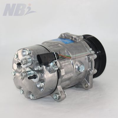 Goede prijs. 7D0820805 7D0820805E 7D0820805A Nieuwe 12V auto airconditionercompressor voor VOLKSWAGEN TRANSPORTER online