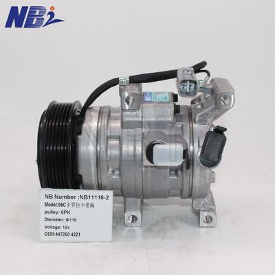 Goede prijs. 06C voor Corolla OEM 447260 4221 Nieuwe 12V 6PK Spanning zonder klep online