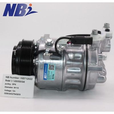 Voor BMW G30/530/G48 Nieuwe 12v 5PK katrolen met OEM 64527945819