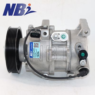 Goede prijs. 97701-1R100 12V Auto Aircompressor DVE16 voor Kia Rio Hyundai Accent 977011R100 977011W800 AC Aircon Compressor 6PK online