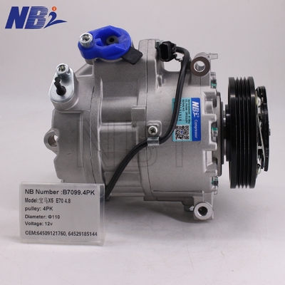 Goede prijs. Voor BMW X5 E70 4.8 Nieuwe katrolen 4PK 110 Diameter 12V Spanning OEM 64509121760,64529185144 Luchtcompressoren online
