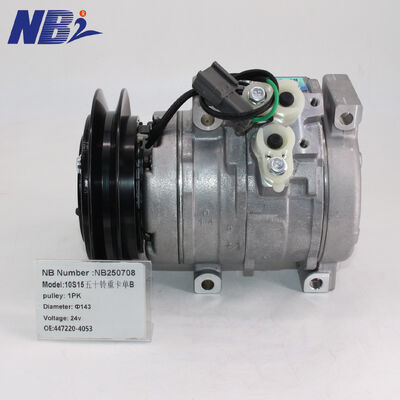 10s15c Compressor voor KOMATSU PC300 NEW Direct 24V 447220-4053 247300-0510 447170-9100 447170-9101 447190-5470 20Y8101260